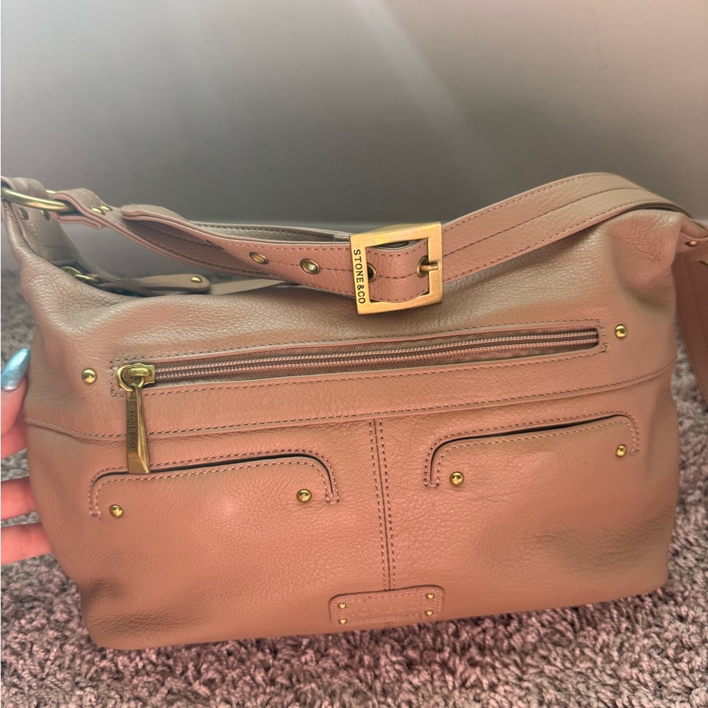 Stone & Co Leather Crossbody Bag